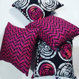 Crafted Ankara pillow