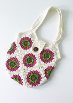 Crochet handbag