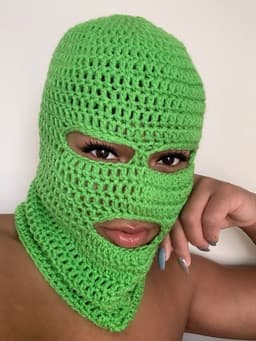Unisex Crochet balaclava